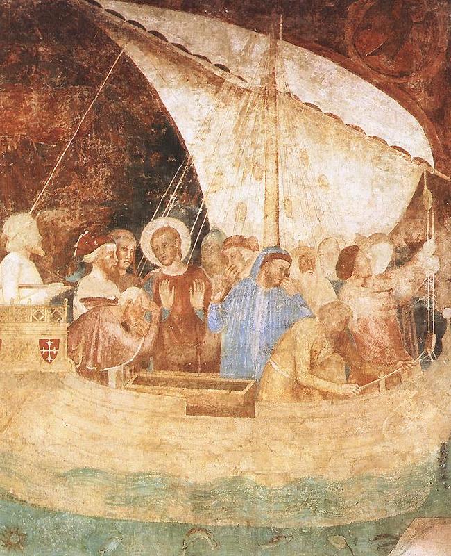 ANDREA DA FIRENZE Scenes from the Life of St Rainerus (detail) Norge oil painting art
